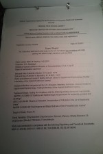 Indoor Air In Apartment - Lab Test Results 1